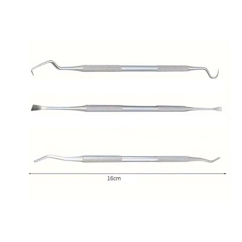 kit d'outils dentaire pour entretiens de moulinets